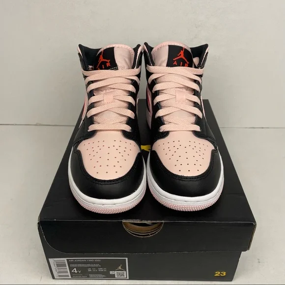 Nike Air Jordan 1 Retro Mid GS “Atmosphere” NEW 2022 - Picture 2 of 4